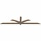 Ekena Millwork Redmond Smooth Timber Gable Bracket, Douglas Fir, 84"W x 21"H x 1 1/2"D x 3 1/2"F, 6/12 Pitch GBW084X21X0204RED00SDF - alternate 2